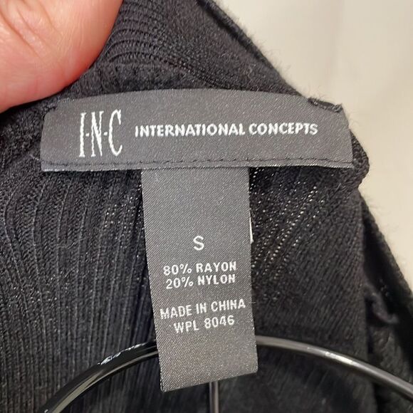 INC crew neck sweater with lace up sleeves size S - Picture 7 of 7